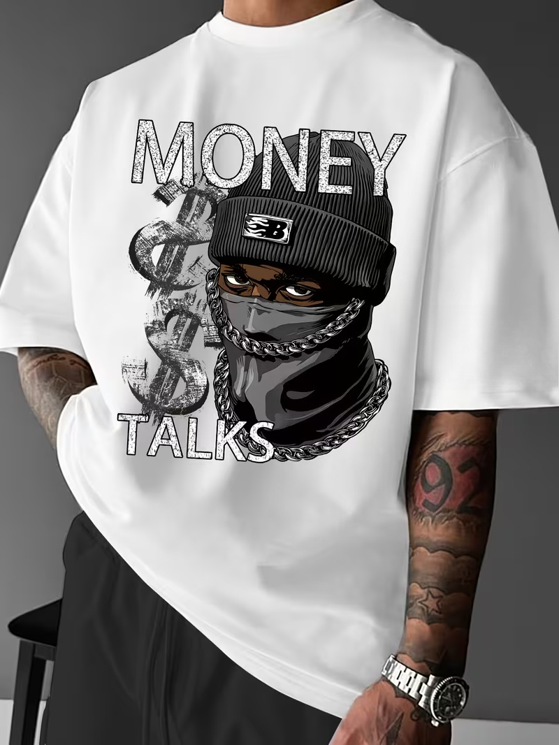 Mens Fashion Trend - 100% Cotton Solid Tshirts Mens Short