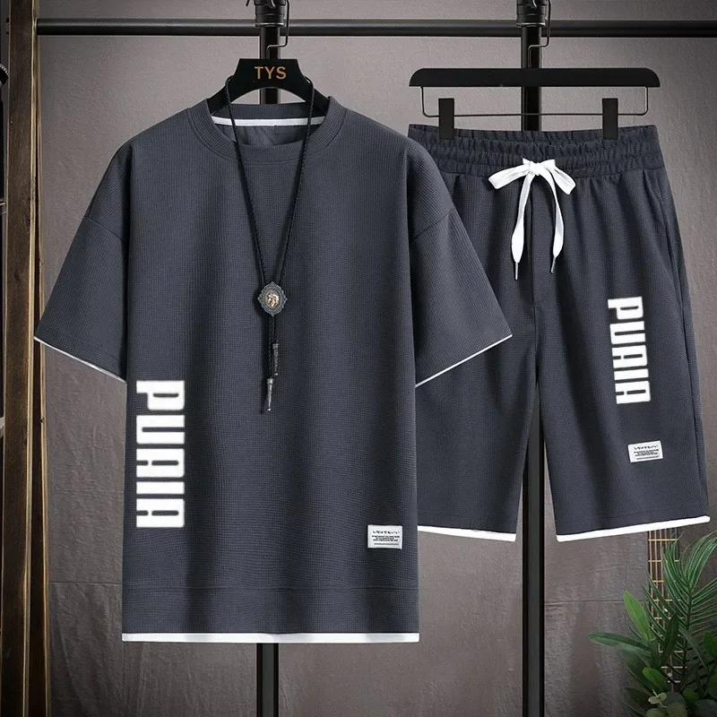 Men'S Fashion Videos - 2026 New Men's T-shirt and Shorts