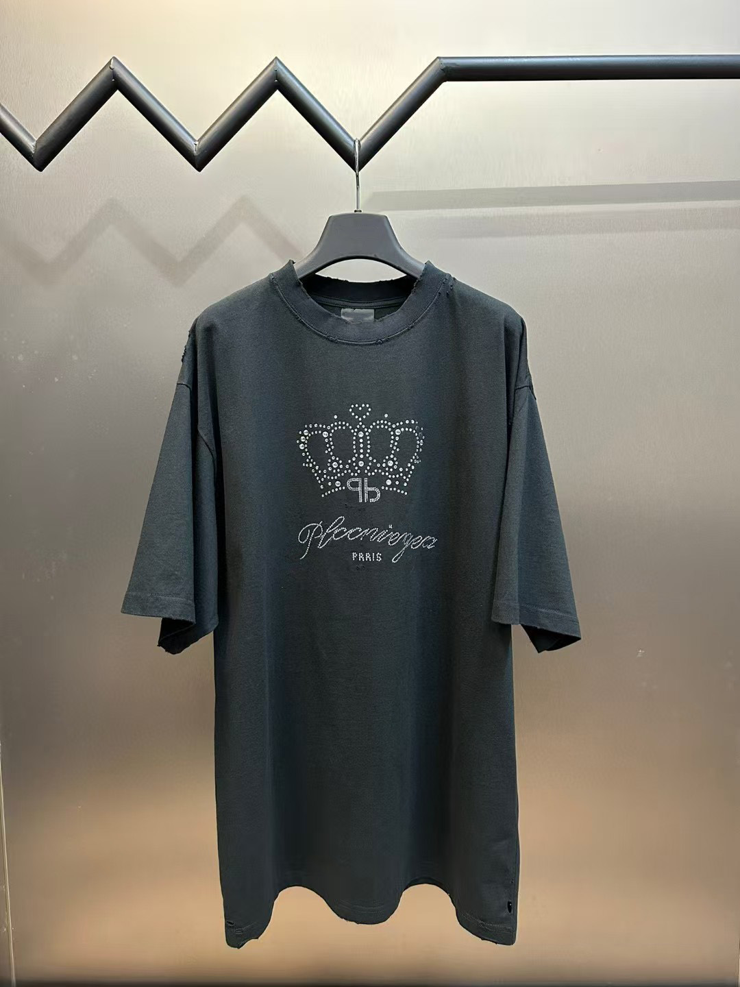Paris Fashion Men - BLCCNIEGEA Heavyweight High-Quality Paris B T-Shirt