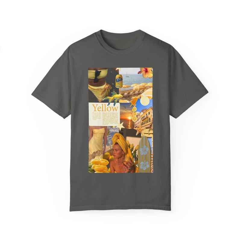 Yellow Men'S Fashion - Yellow Lover Mood T Shirt Mustard