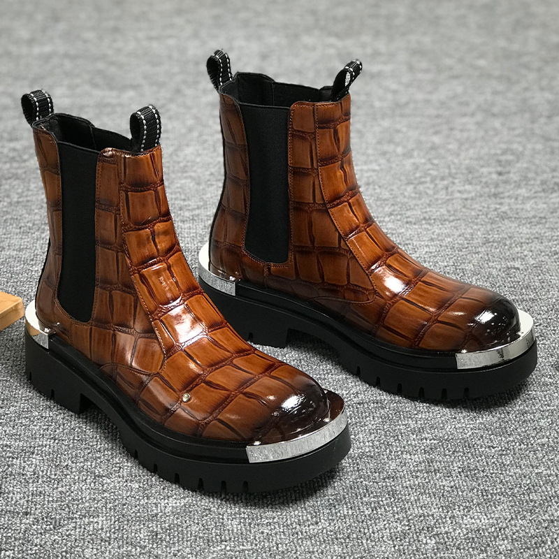 Men'S Fashion Footwear - High Quality Mens Derby Boots High