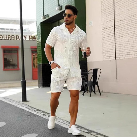 Men's 2 Piece Outfits Short Sl - Track Suit Men review and price
