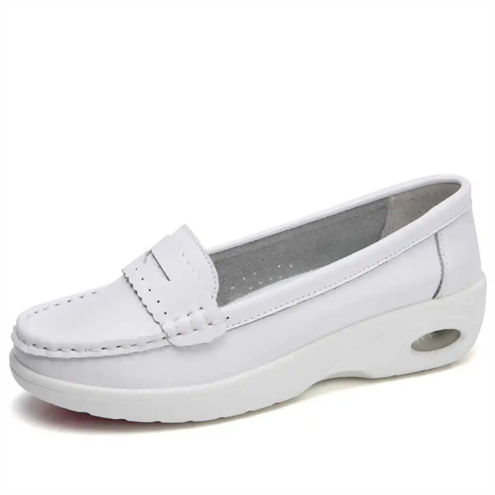 Thick Sole Slipon White Traine - Men'S Fashion Over 40 review and price