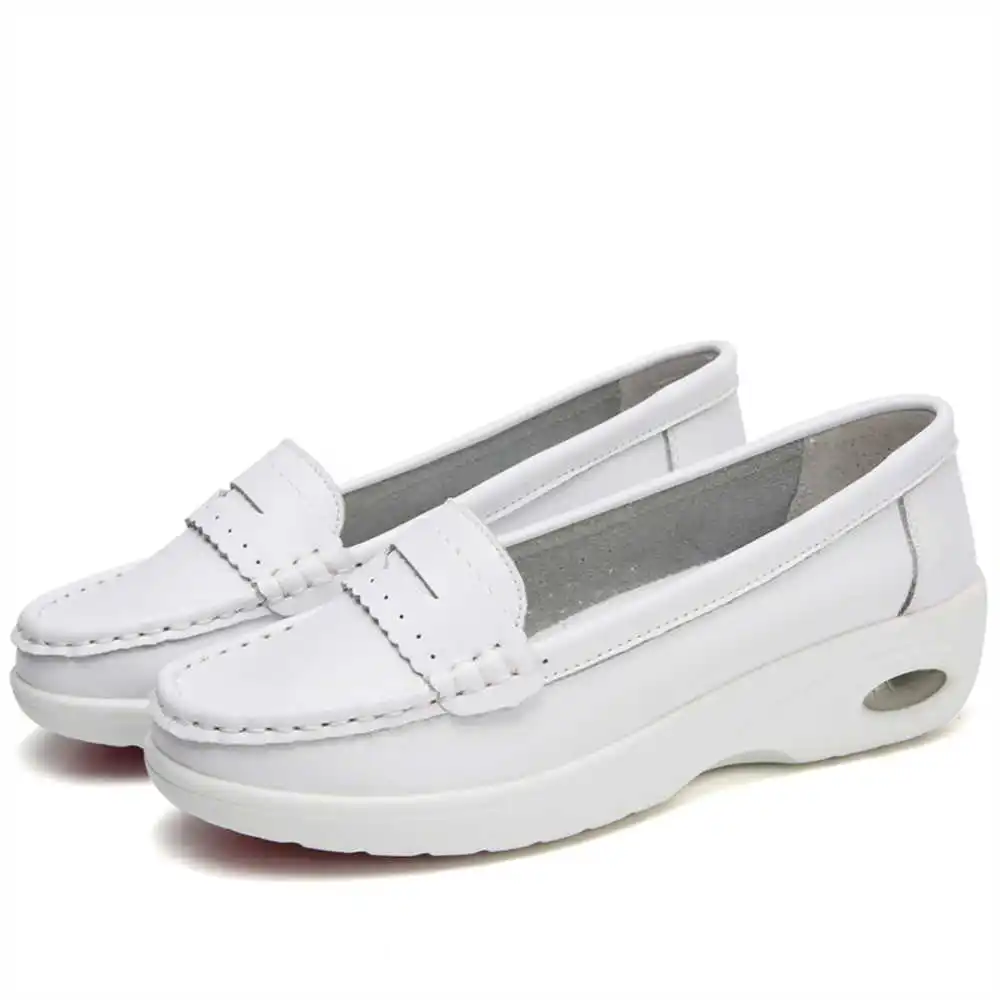Thick Sole Slipon White Traine - Men'S Fashion Over 40 review and price