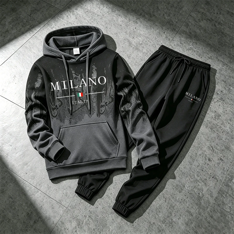 Italy Fashion Sportswear 2pcs  - Track Suit Men review and price