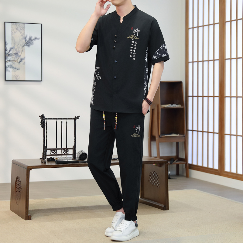 Short Sleeves+Trousers 2026 Ne - Men'S Fashion Trousers review and price