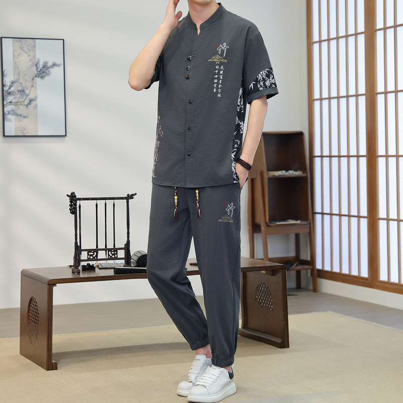 Short Sleeves+Trousers 2026 Ne - Men'S Fashion Trousers review and price
