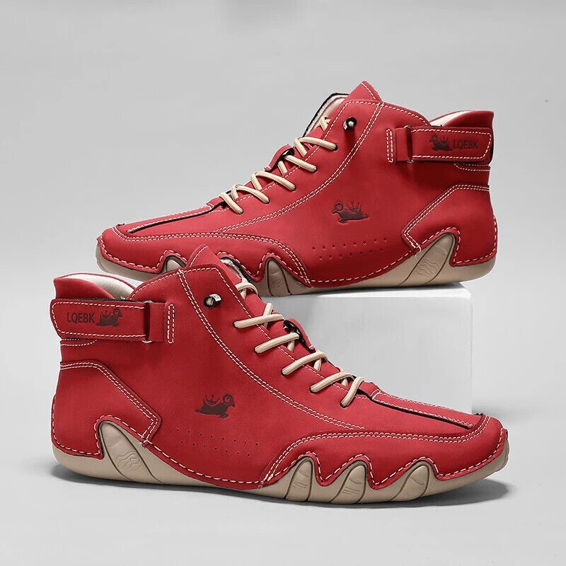 Leather Casual Shoes Sneakers  - Men'S Fashion Footwear review and price