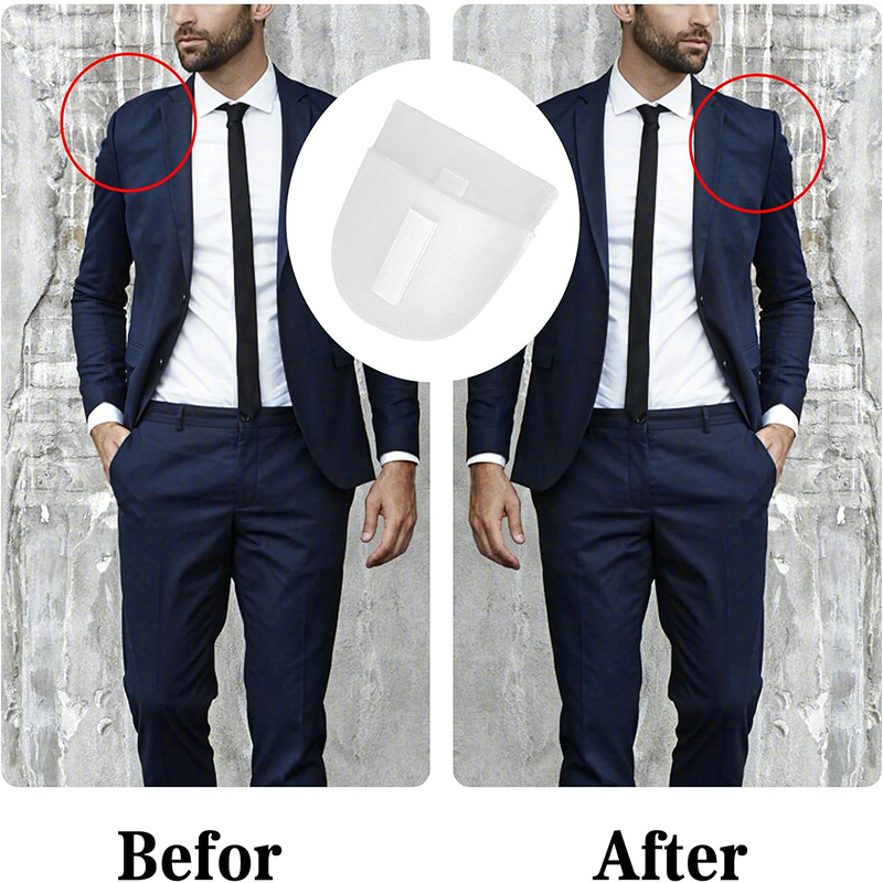 1cm Thick Foam Sponge Shoulder - Mens Fashion Blazer review and price