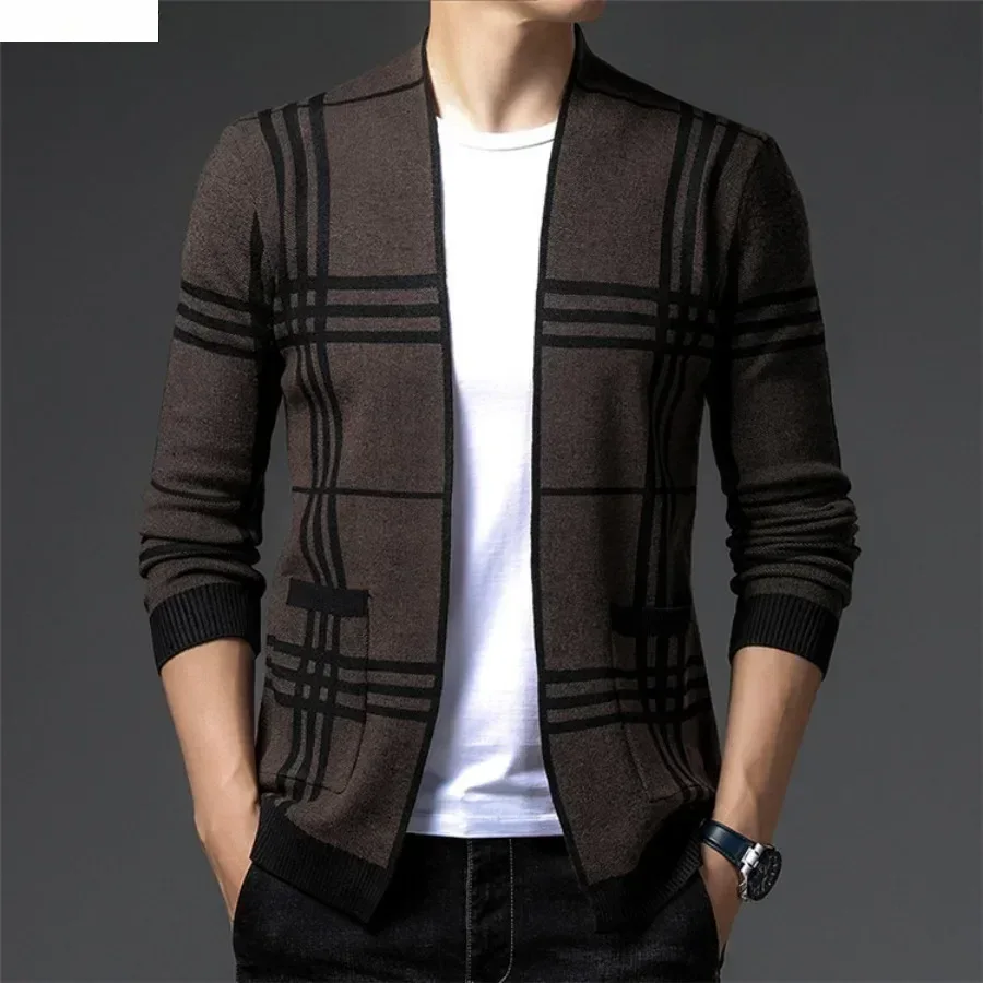 Men's Fashion Knitted Cardigan - Mens Fashion Blazer review and price