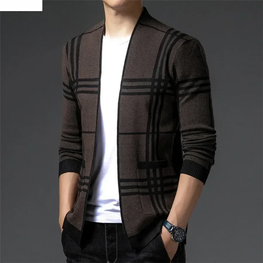 Men's Fashion Knitted Cardigan - Mens Fashion Blazer review and price