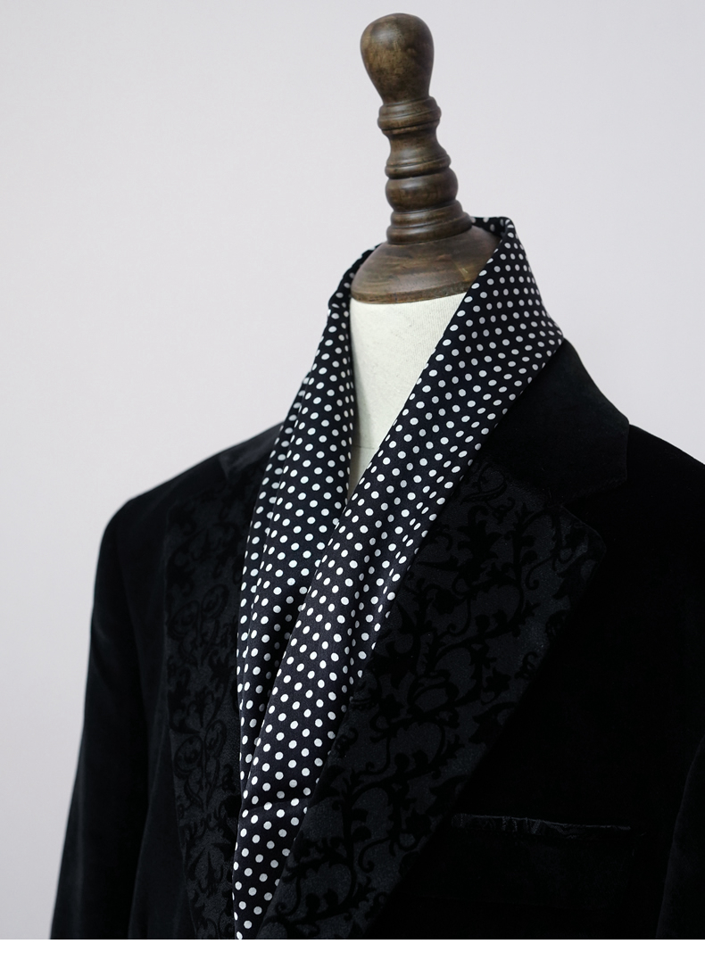 Men's 100% Silk Scarf Polka do - Men Fashion Rave review and price
