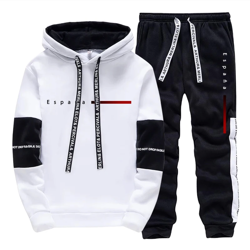 Spain Fashion Men's Set Hooded - Track Suit Men review and price