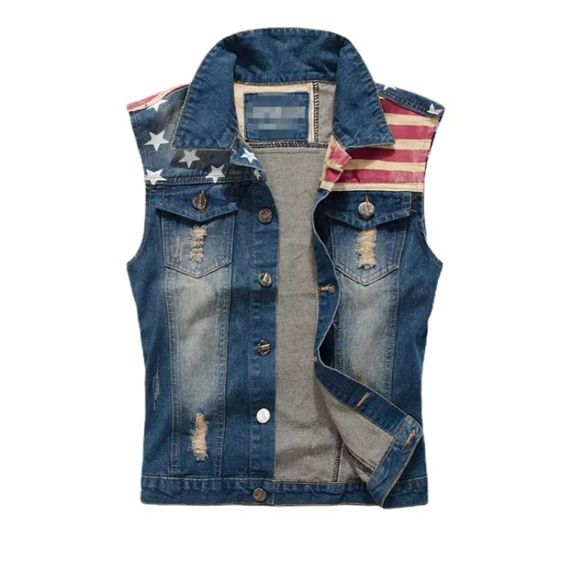 Men Slim Denim Vests Waistcoat - Men'S Fashion Vest With Jeans review and price