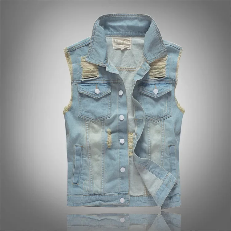 LIBIELIY Spring Autumn New Fas - Men'S Fashion Vest With Jeans review and price