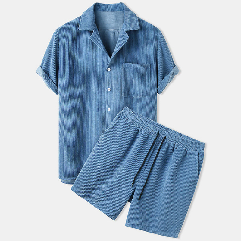 Mens Summer Corduroy Hawaiian  - Track Suit Men review and price