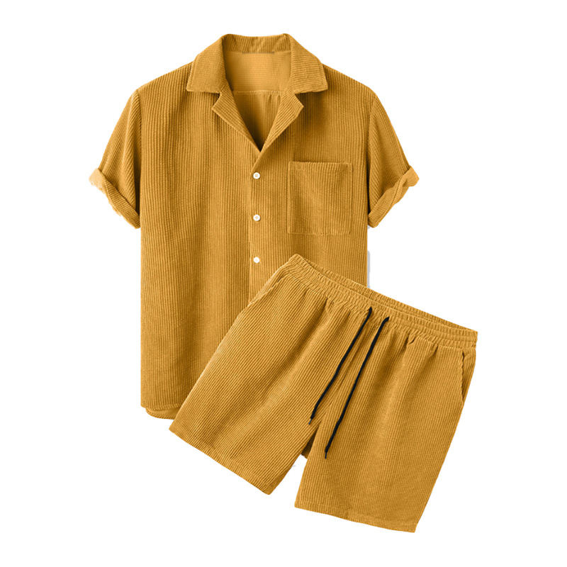 Mens Summer Corduroy Hawaiian  - Track Suit Men review and price