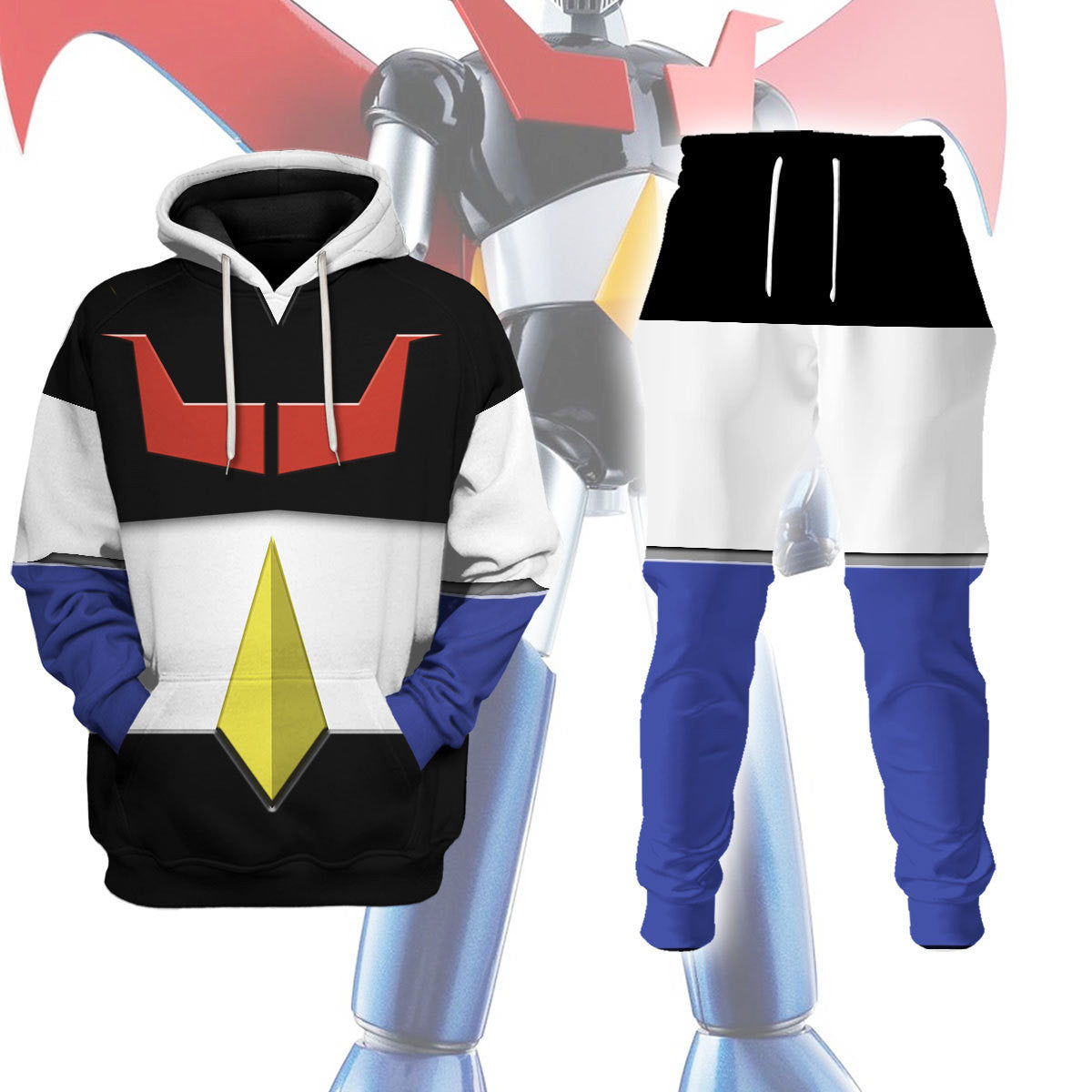 Anime Mazinger Z Cosplay 3D Pr - Track Suit Men review and price