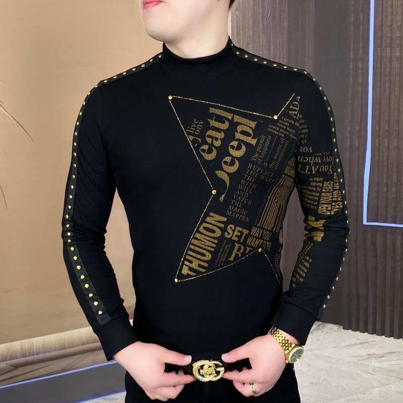 New long-sleeved tops for fash - Mens Fashion Trend review and price