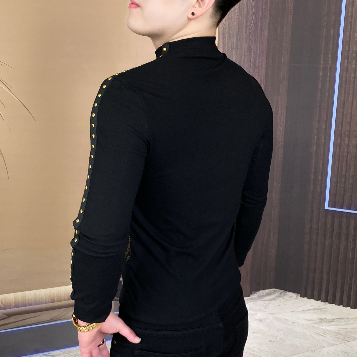 New long-sleeved tops for fash - Mens Fashion Trend review and price