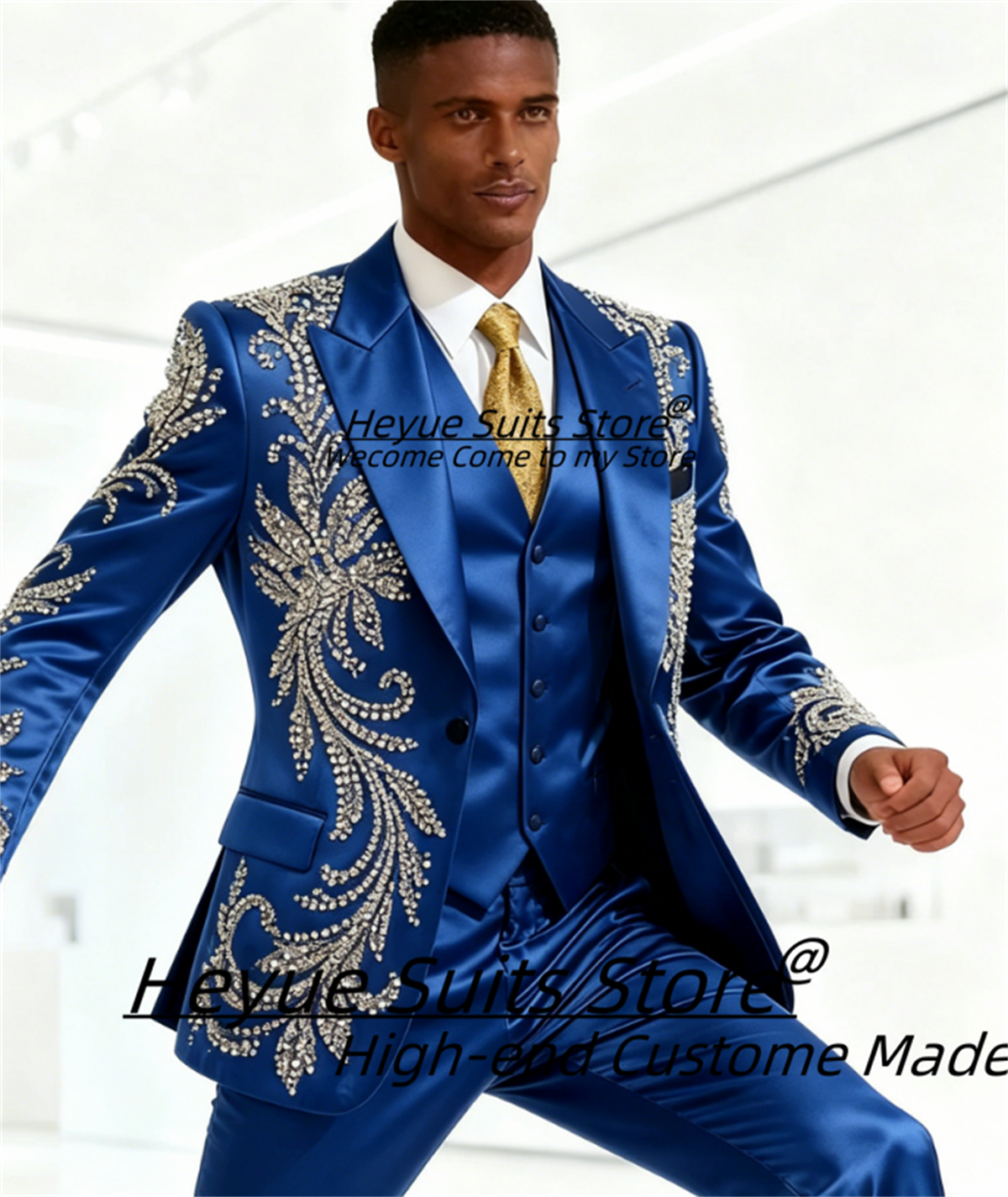High End Customized Men Suit L - Mens Fashion Blazer review and price