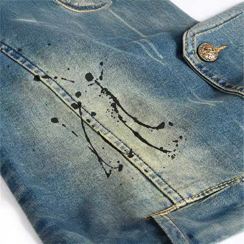 Spring Autumn New Fashion Men' - Men'S Fashion Vest With Jeans review and price