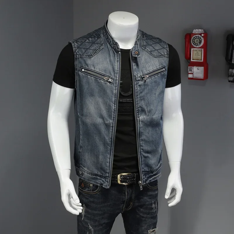 Pop Spring Autumn New Fashion  - Men'S Fashion Vest With Jeans review and price