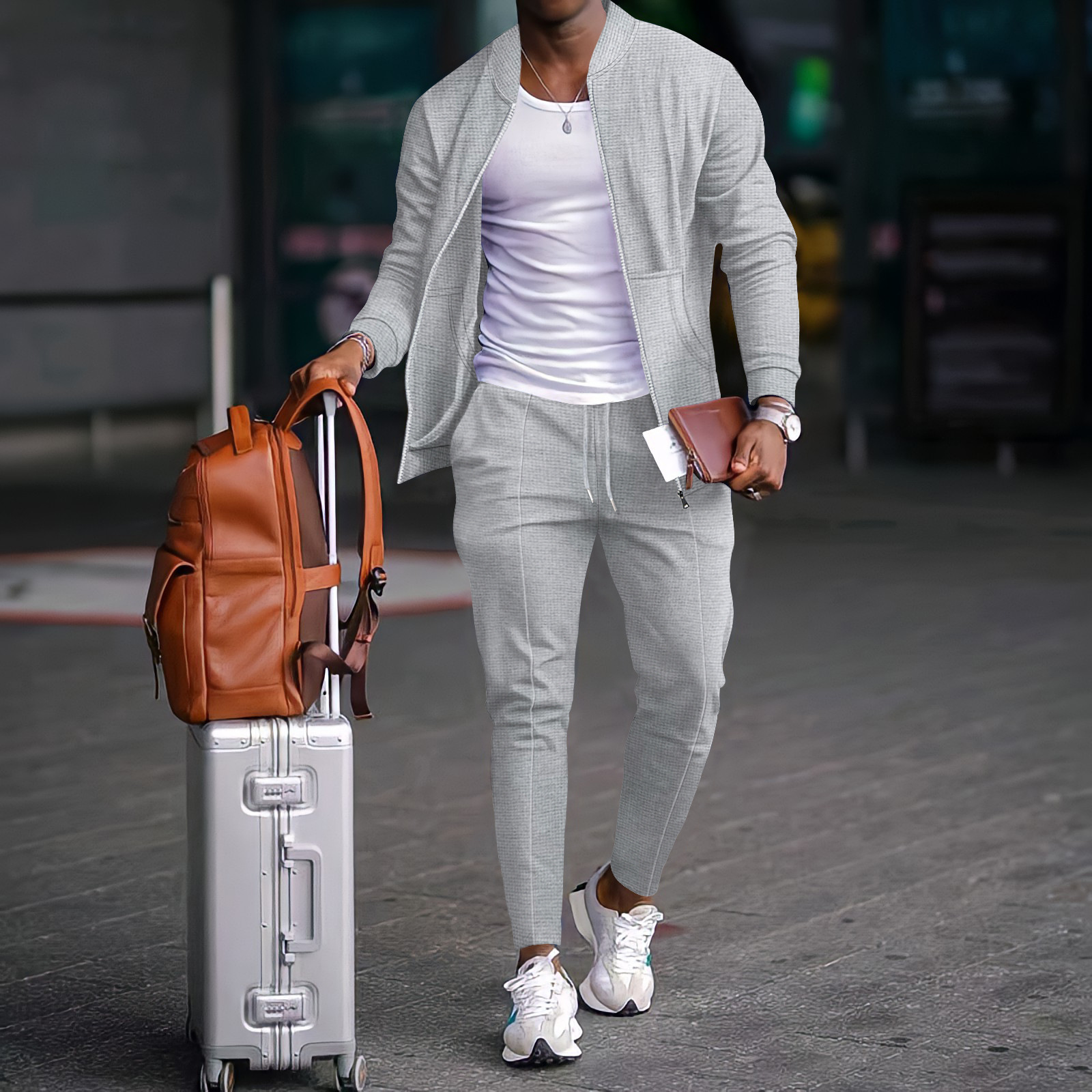 Men's Casual Blazer Set New Fa - Mens Fashion Blazer review and price