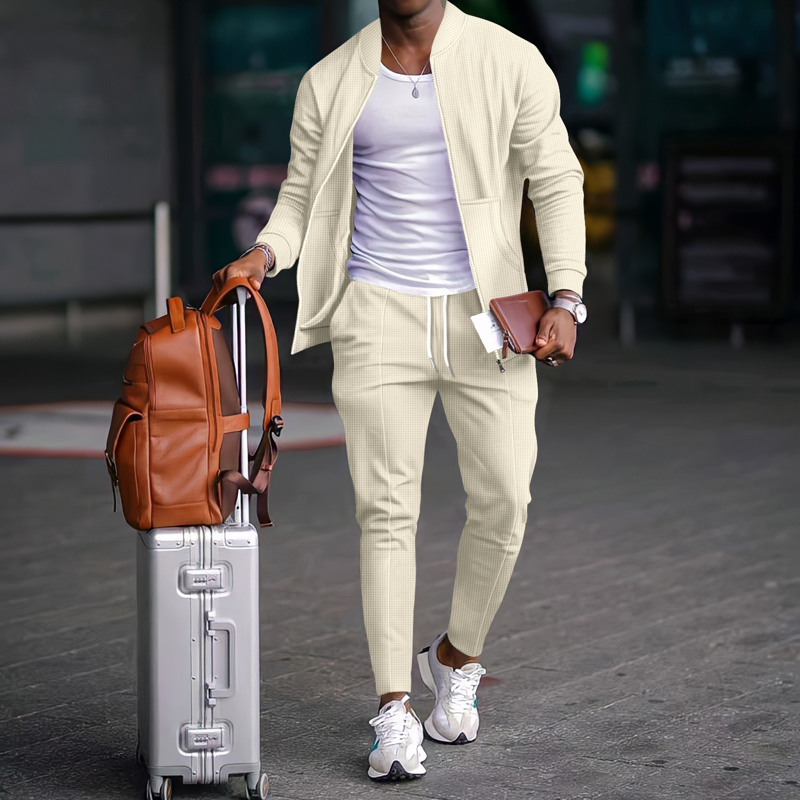 Men's Casual Blazer Set New Fa - Mens Fashion Blazer review and price