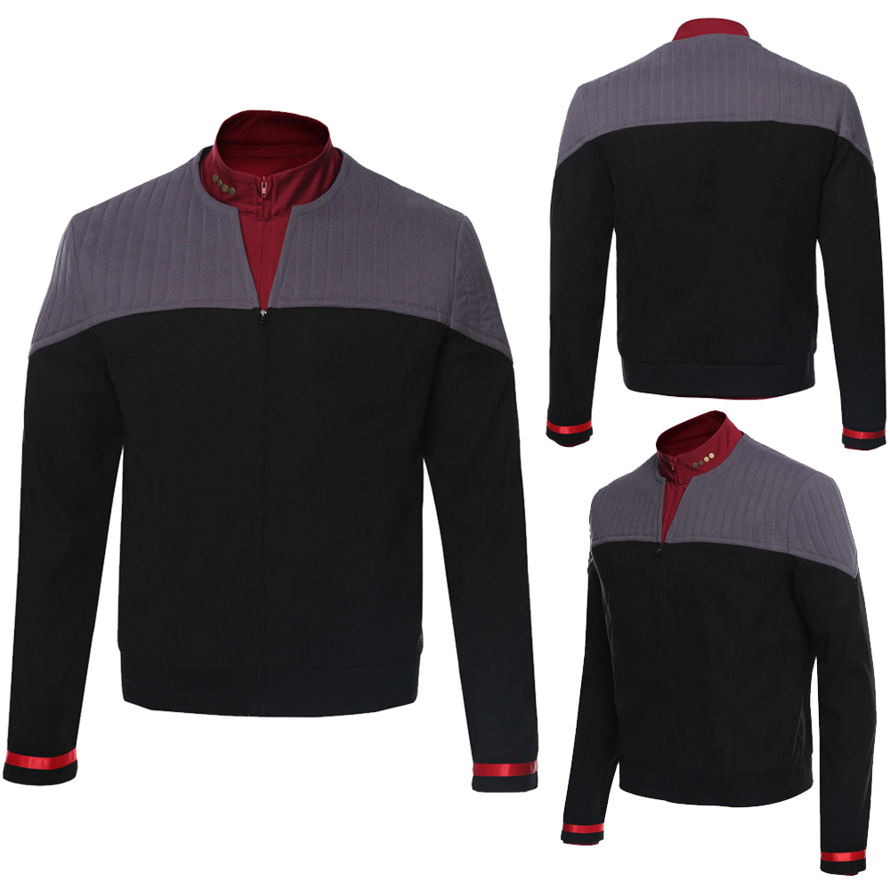 Luc Cosplay Picard Fantasy Top - Men Fashion Rave review and price