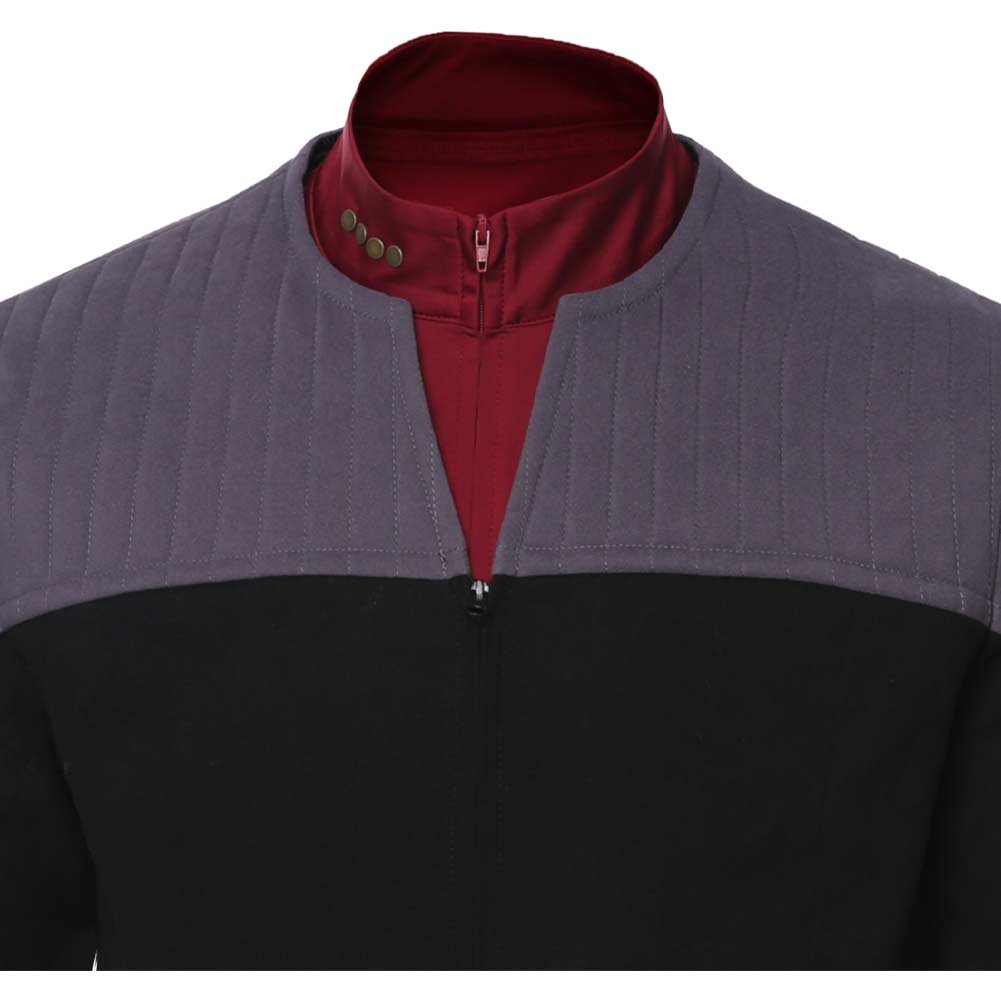 Luc Cosplay Picard Fantasy Top - Men Fashion Rave review and price