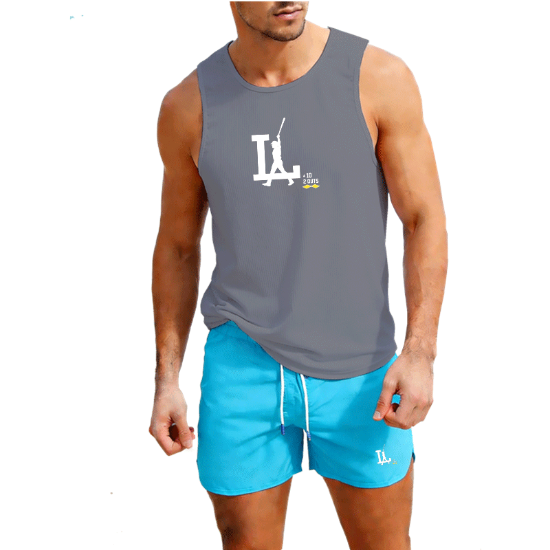 European Size Men Vest Shorts  - Mens Fashion Trend review and price