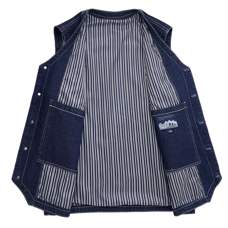 Men Jean Vest Outerwear Denim  - Men'S Fashion Vest With Jeans review and price