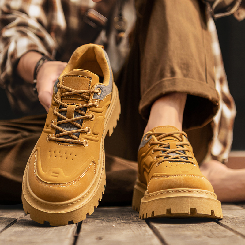 2025 Men's Autumn New Fashion  - Yellow Men'S Fashion review and price