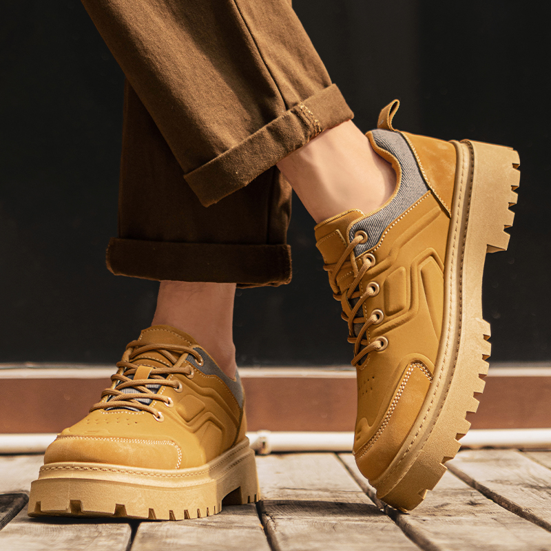 2025 Men's Autumn New Fashion  - Yellow Men'S Fashion review and price