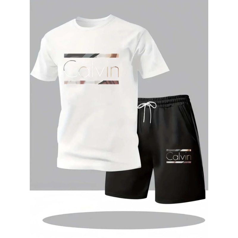 Summer round Neck Short Sleeve - Men'S Fashion Trousers review and price