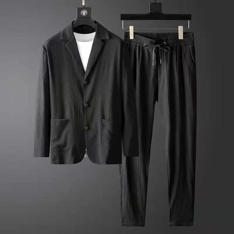 Spring Autumn Pleated Sets Men - Mens Fashion Blazer review and price