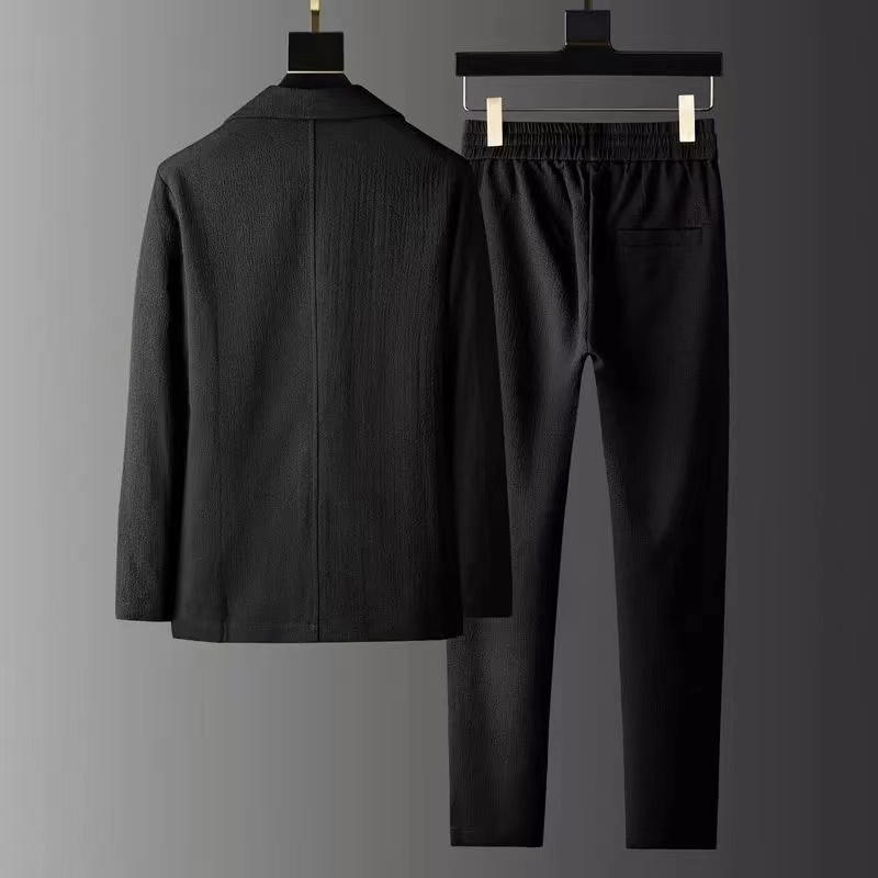 Spring Autumn Pleated Sets Men - Mens Fashion Blazer review and price