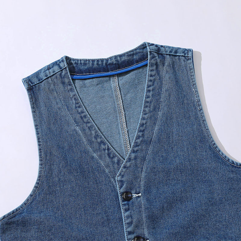 Denim Vest Men's Jacket Spring - Men'S Fashion Vest With Jeans review and price