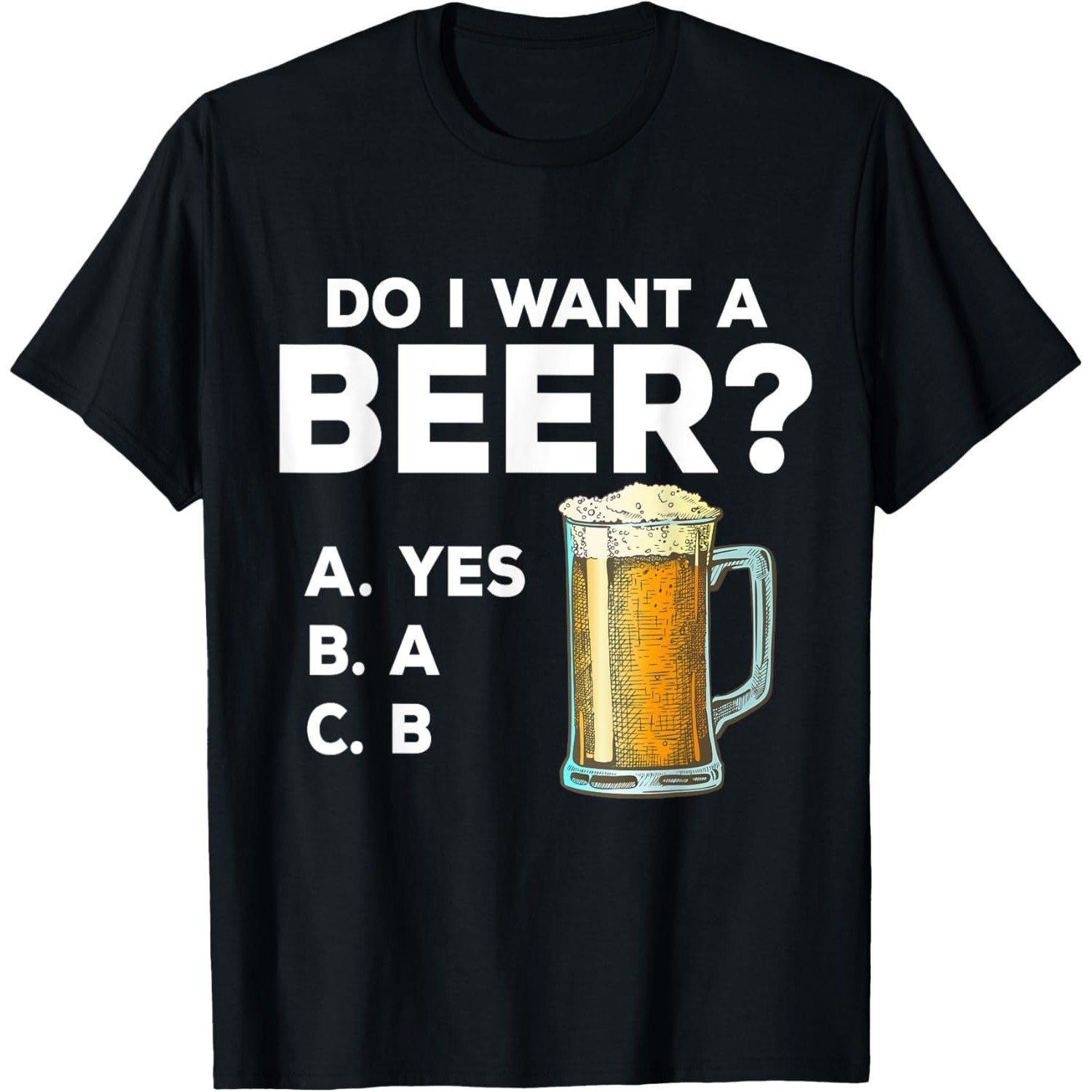 Funny Beer Quiz Graphic T-Shir - Men'S Fashion Quiz review and price