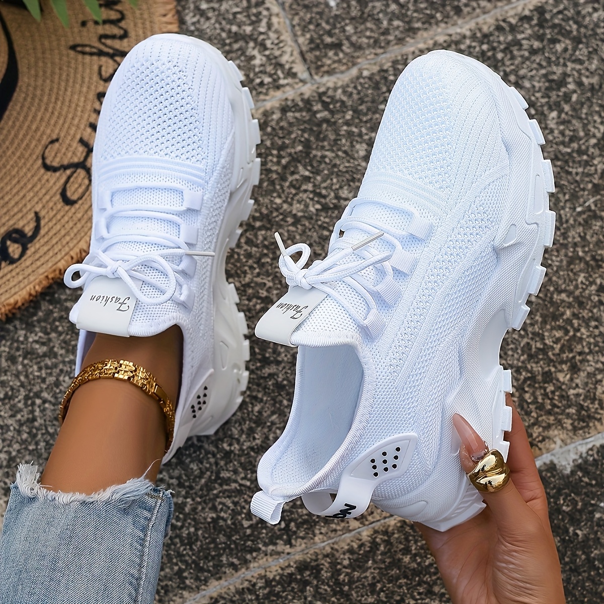 Breathable Knit Sneakers Fashi - Men'S Fashion Footwear review and price