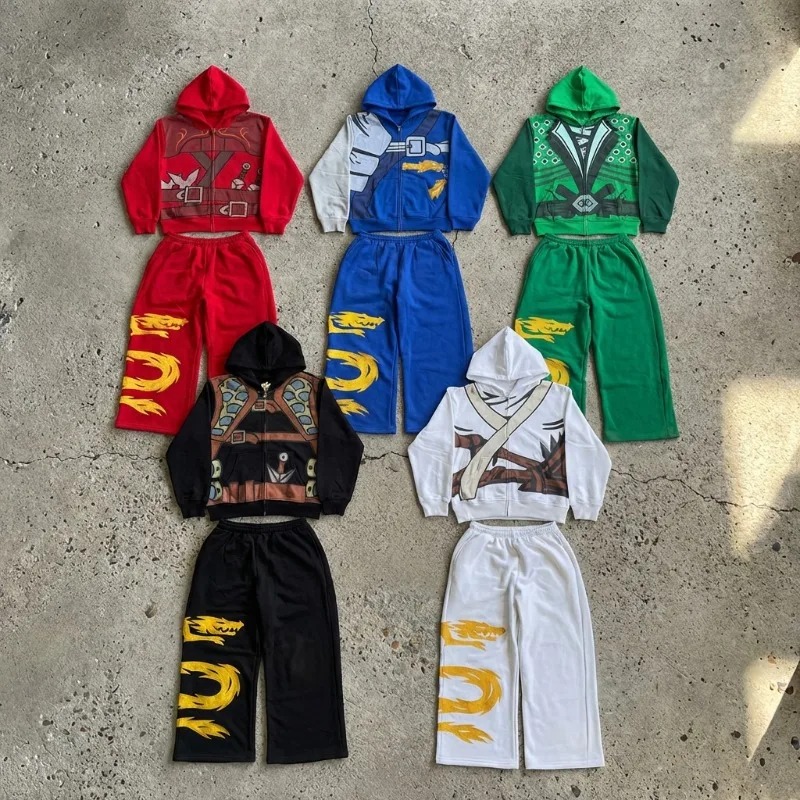 Ninja Warrior Armor Hoodie Set - Track Suit Men review and price