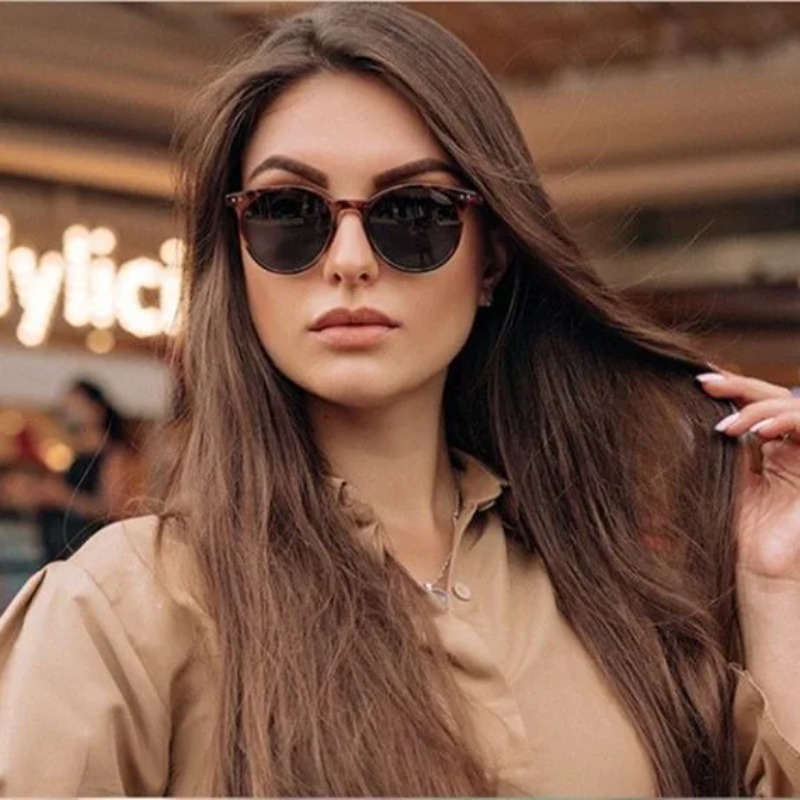 Vintage Fashion Round Sunglass - Yellow Men'S Fashion review and price