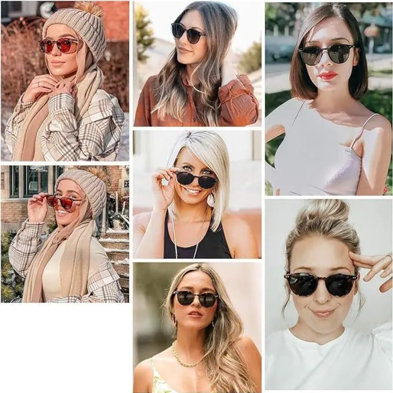 Vintage Fashion Round Sunglass - Yellow Men'S Fashion review and price