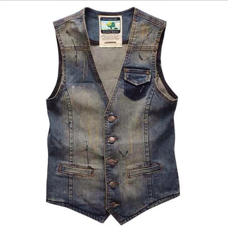 Spring Autumn New Fashion Men' - Men'S Fashion Vest With Jeans review and price