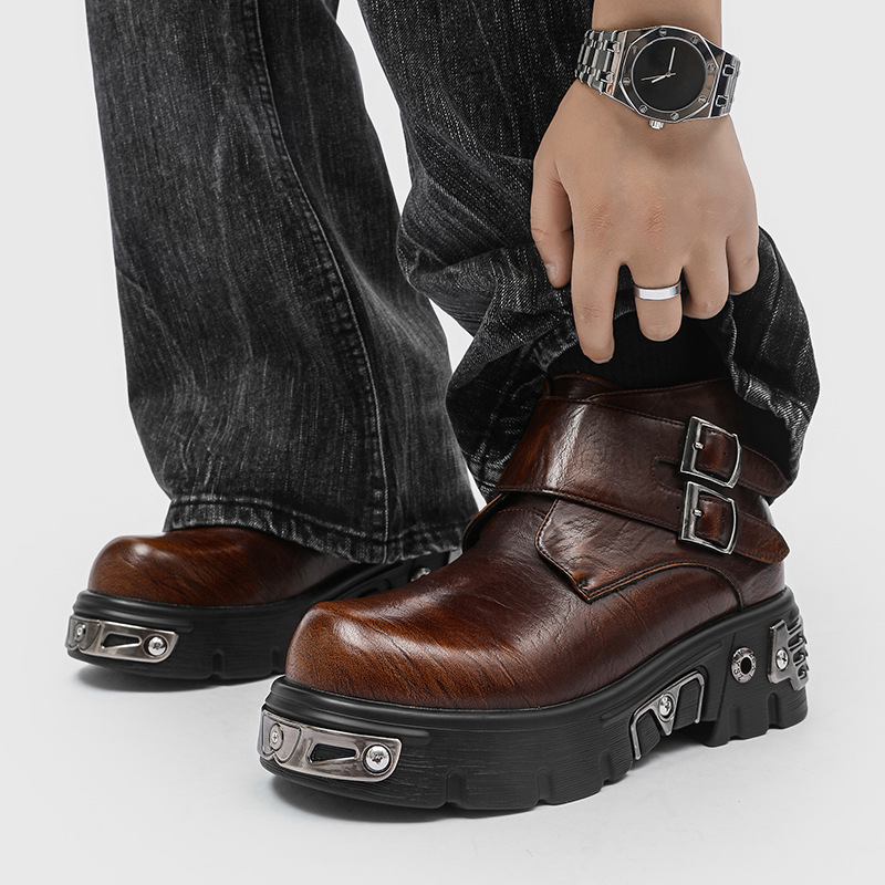 large size men fashion punk go - Men'S Fashion Footwear review and price