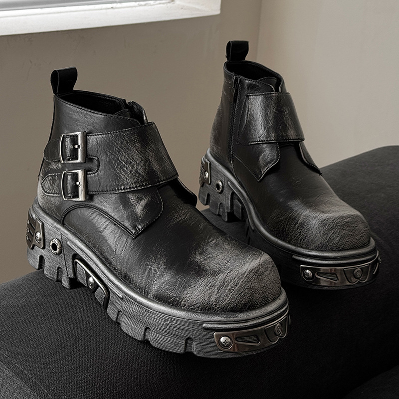 large size men fashion punk go - Men'S Fashion Footwear review and price