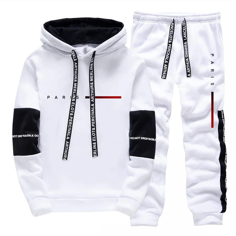 Men's Set Paris Fashion Hoodie - Track Suit Men review and price