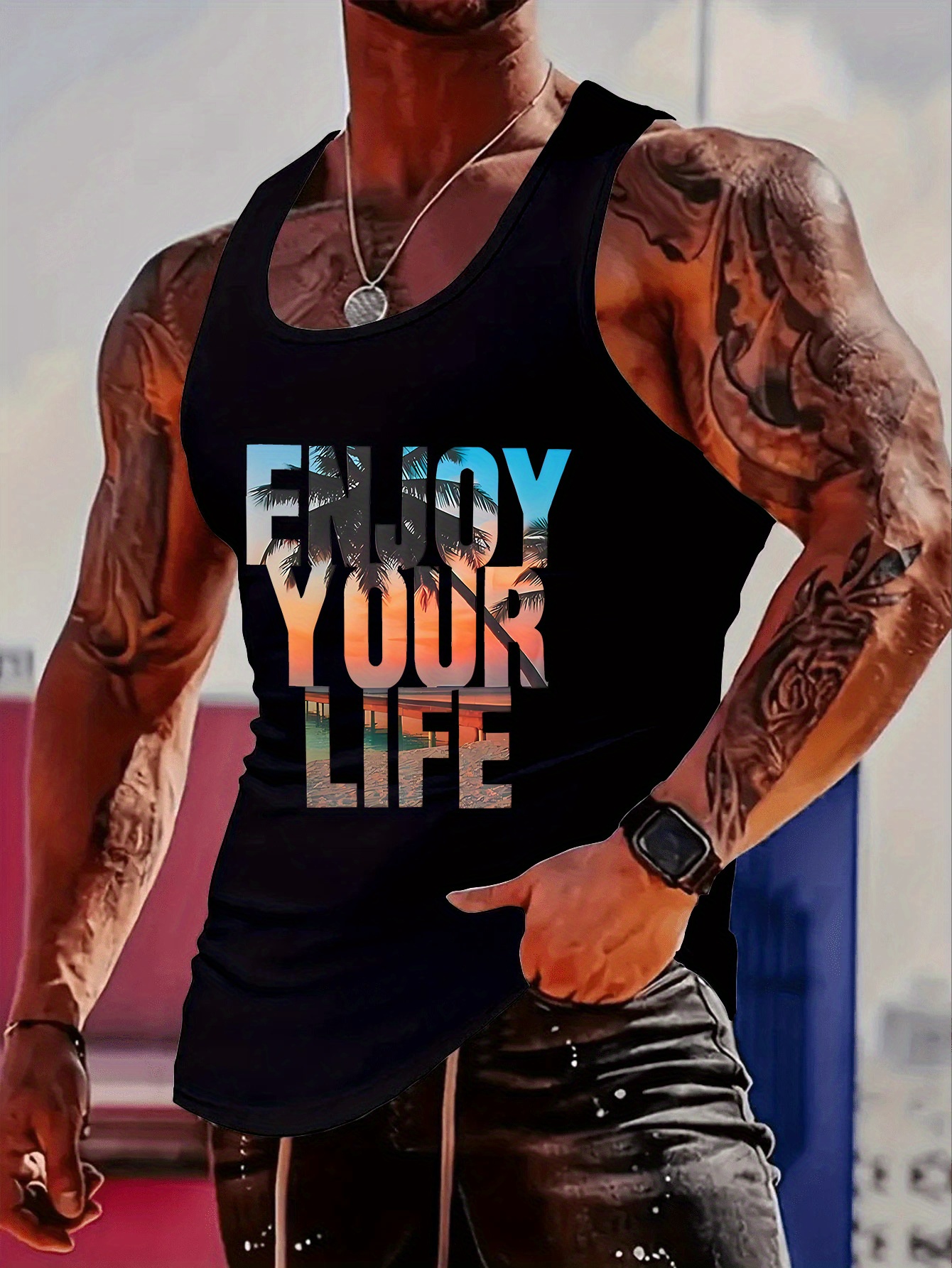 Fashionable trend muscular man - Mens Fashion Trend review and price