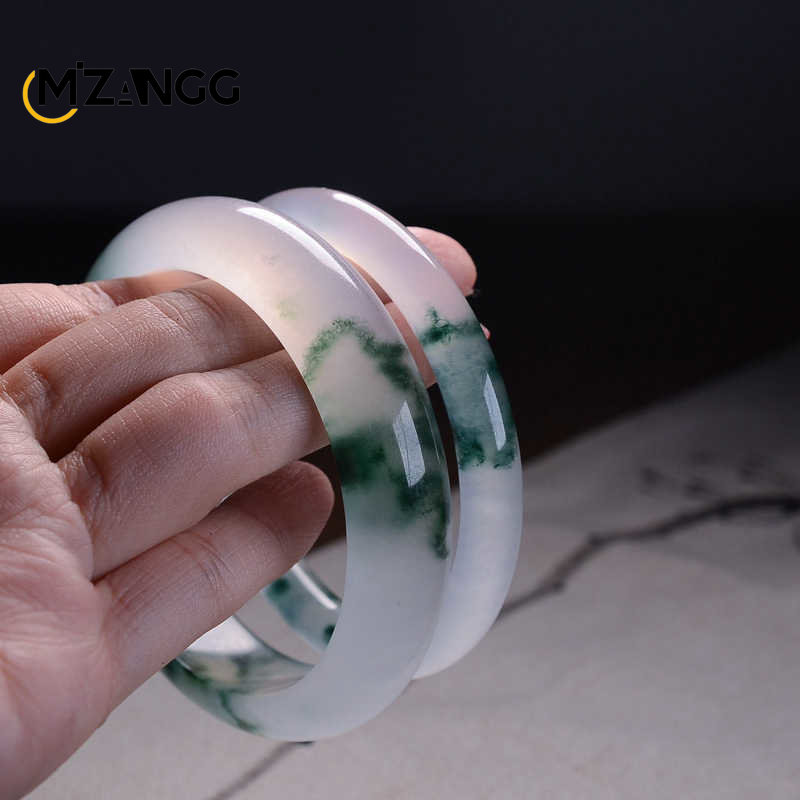 Natural Green Jadeite Bangle J - Men Fashion Rave review and price